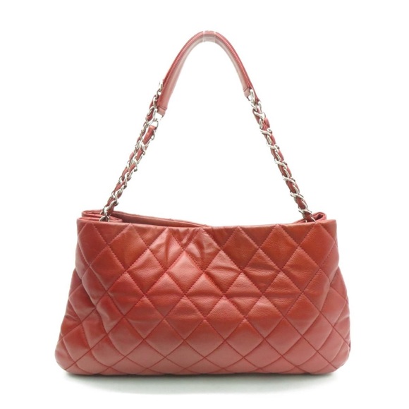 Chanel Red Caviar Jumbo 3 Way Bag w Original Dustbag - Picture 3 of 12